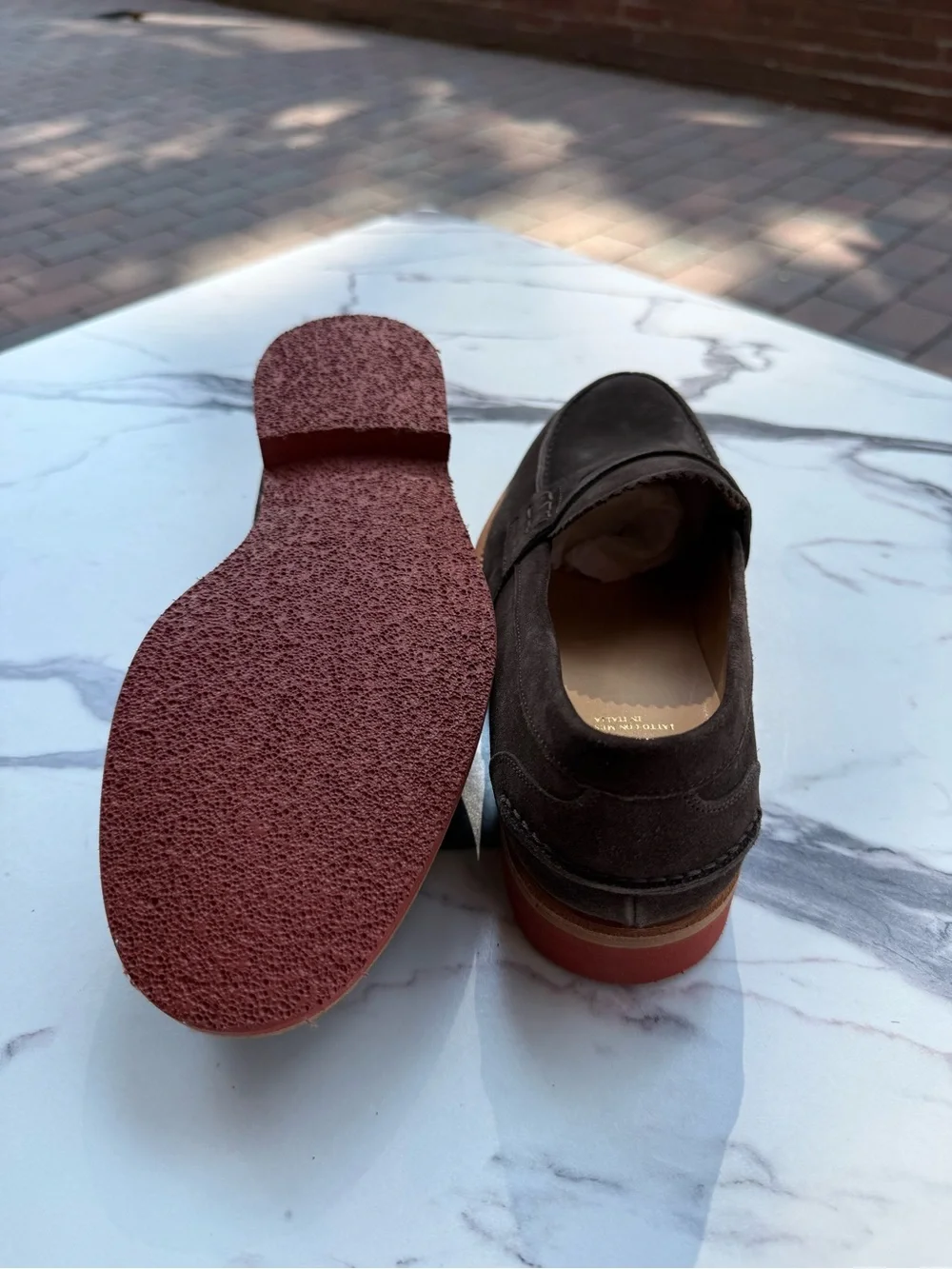 Il Gergo Mens Italian Loafers Size 7 1/2